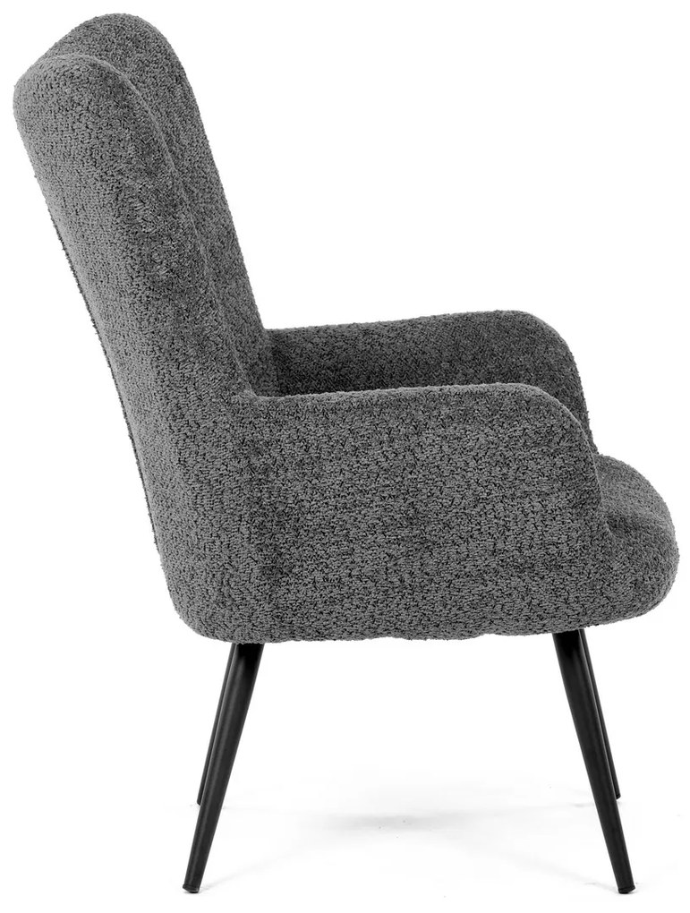 Fotel na uszach GREY2, szary