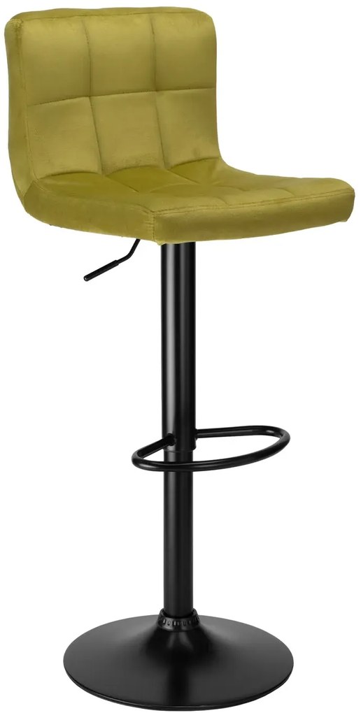 Oliwkowy hoker welurowy D9-N44