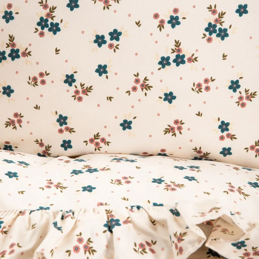 Komplet pościeli CHEERFUL z mikrofibry z falbanką 160x200 + 2*50x60 cm HOMLA