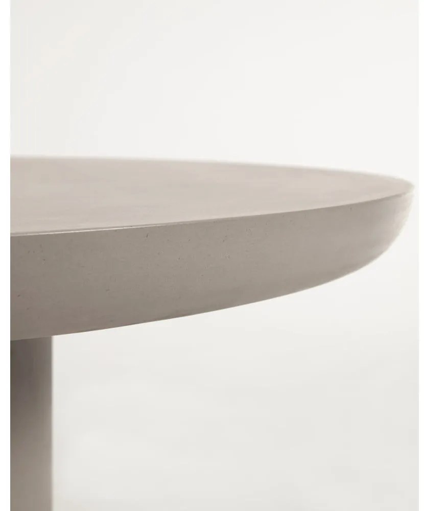 Betonowy stół ogrodowy ø 110 cm Taimi – Kave Home