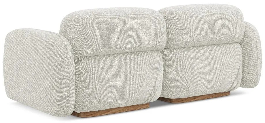 Kremowa sofa modułowa 190 cm Ailani – Makamii
