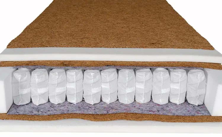 Twardy materac kokosowy 90x200 K8-F63