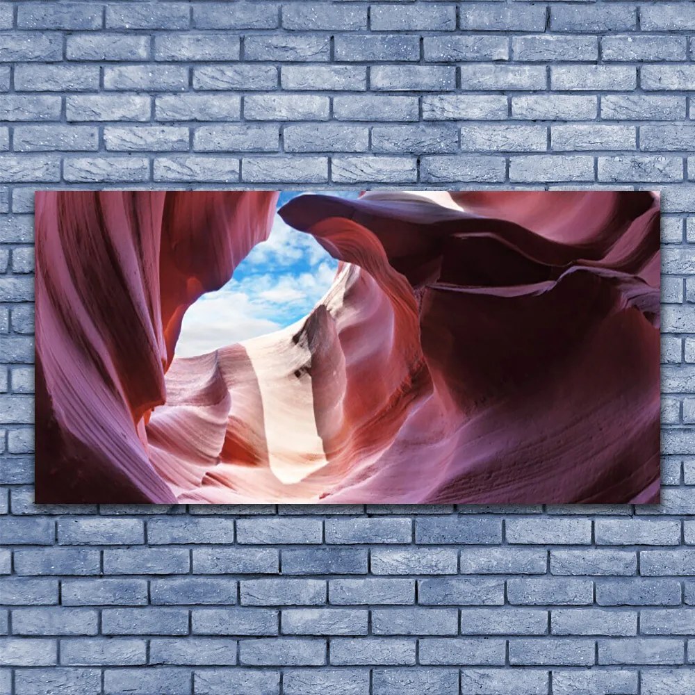 Duży obraz na płótnie Koryto Kamiennej Rzeki