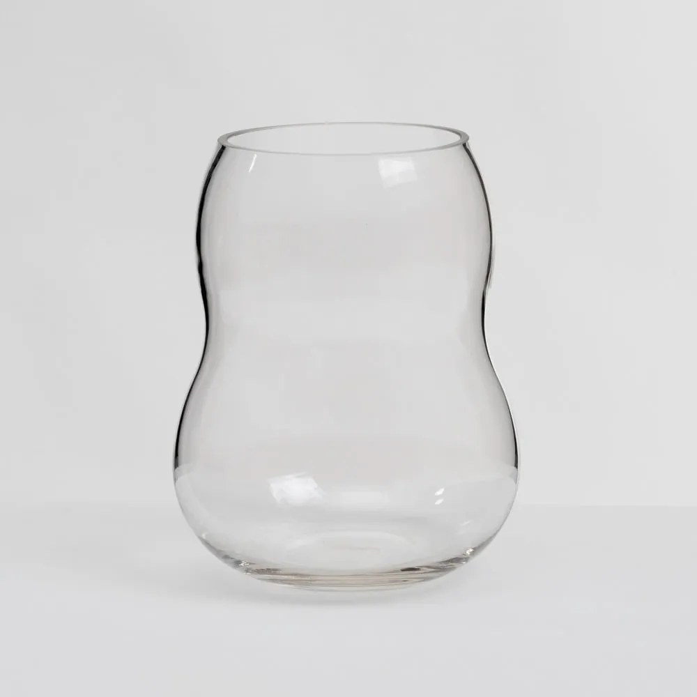 Szklany wazon (wysokość 20 cm) Clara – Casa Selección