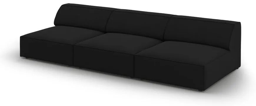 Czarna sofa 240 cm Jodie – Micadoni Home