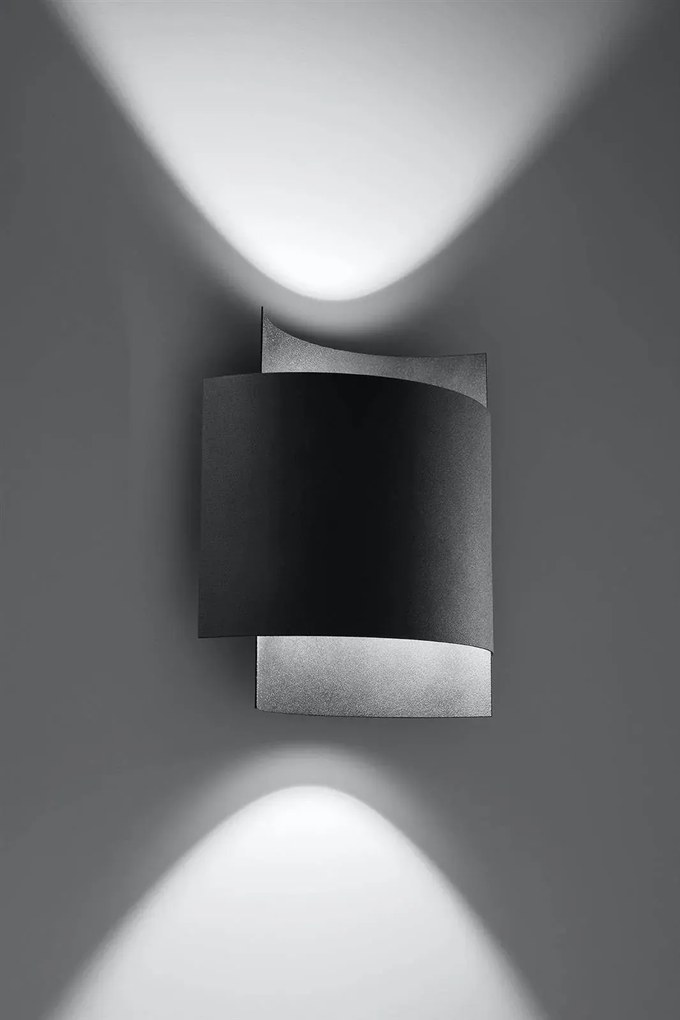 Kinkiet IMPACT czarny SOLLUX LIGHTING