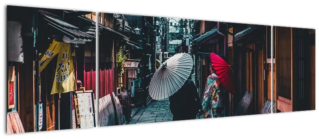 Obraz - Spacer po Tokio (170x50 cm)
