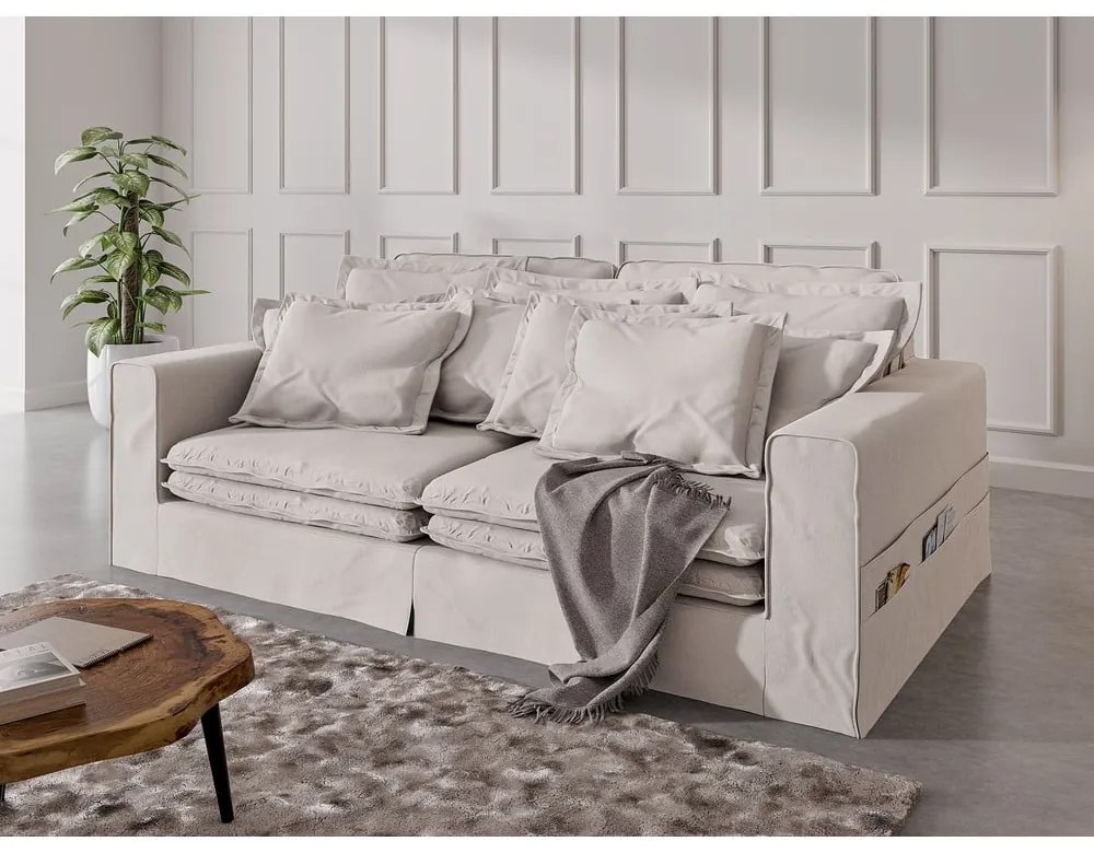 Kremowa sofa 236 cm Nora – Ropez