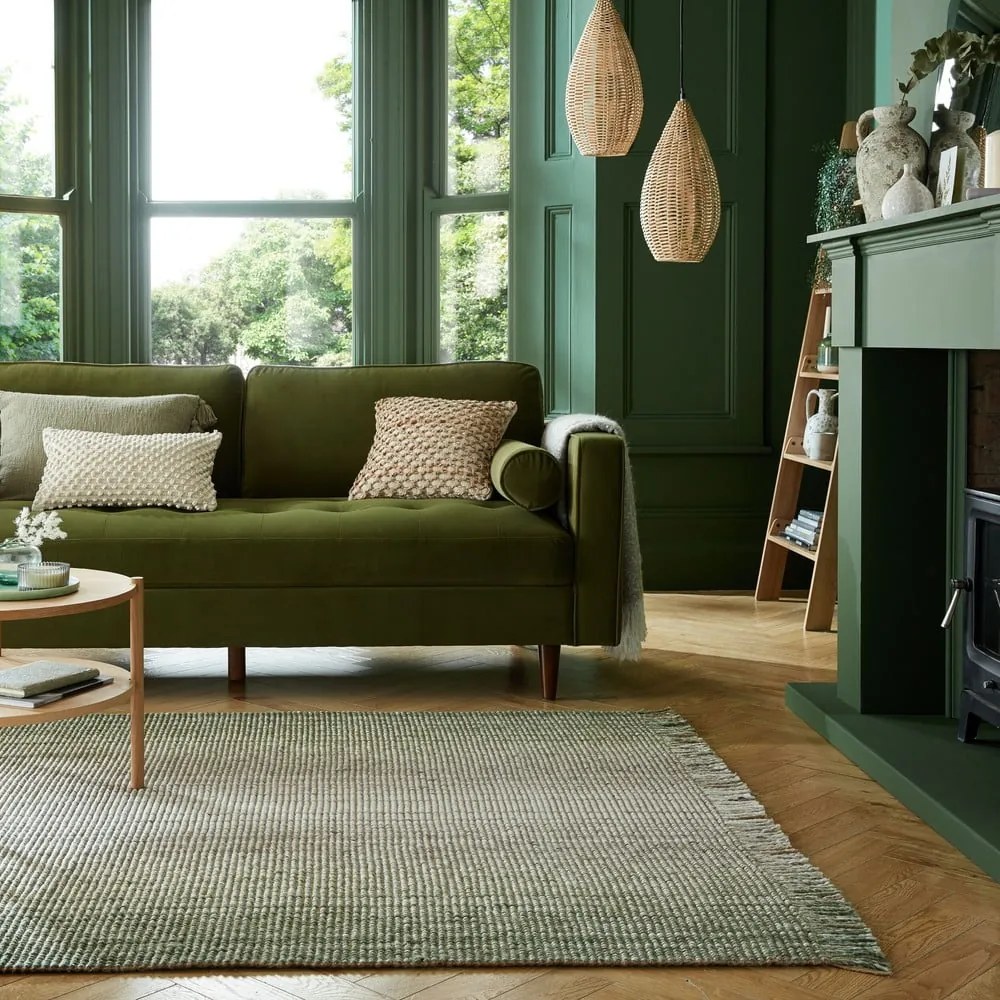 Zielony dywan 200x290 cm – Flair Rugs