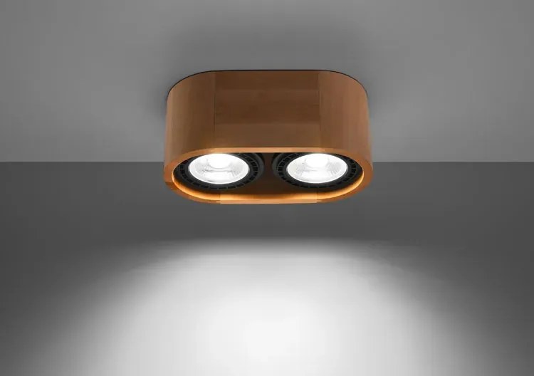 Drewniany podwójny plafon - 21X S181 B4-R44