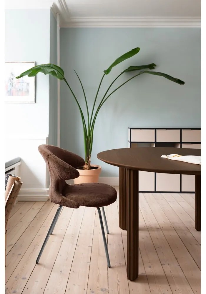 Okrągły stół z litego drewna dębowego ø 120 cm Comfort Circle – UMAGE
