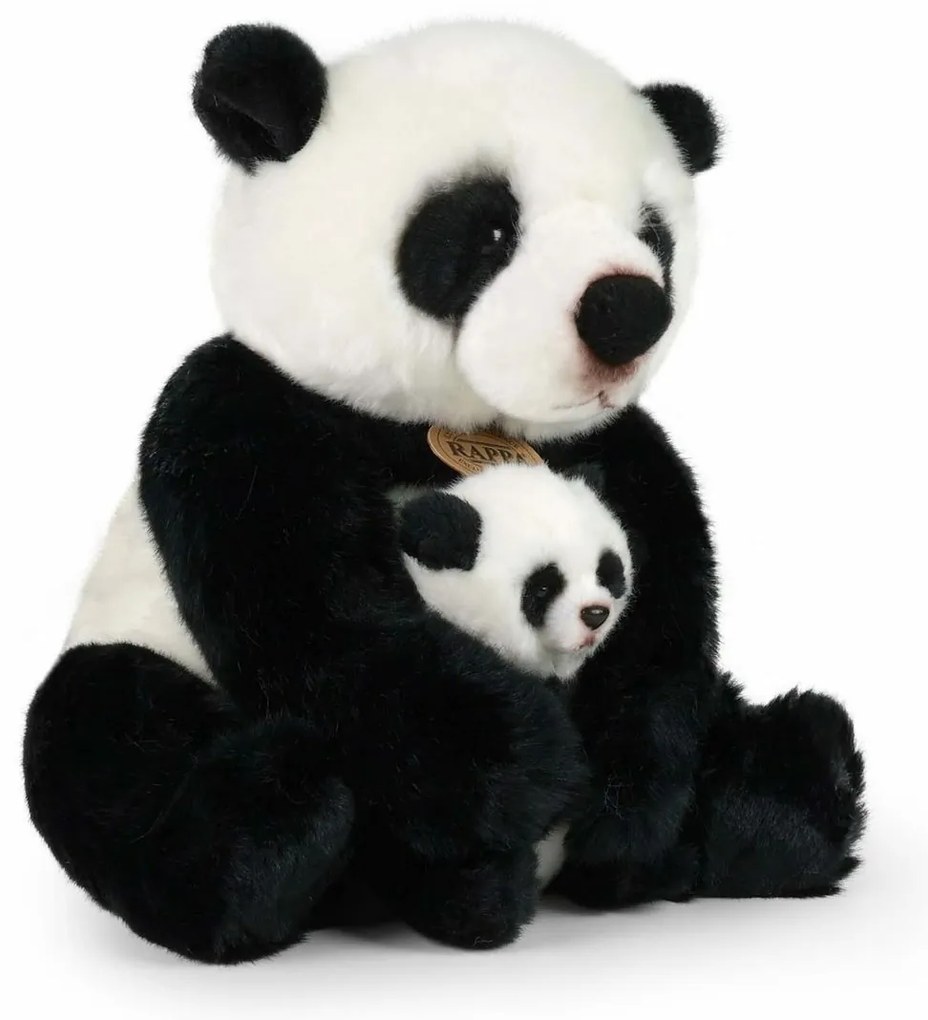 Rappa Pluszowa panda z młodym 27 cm ECO-FRIENDLY