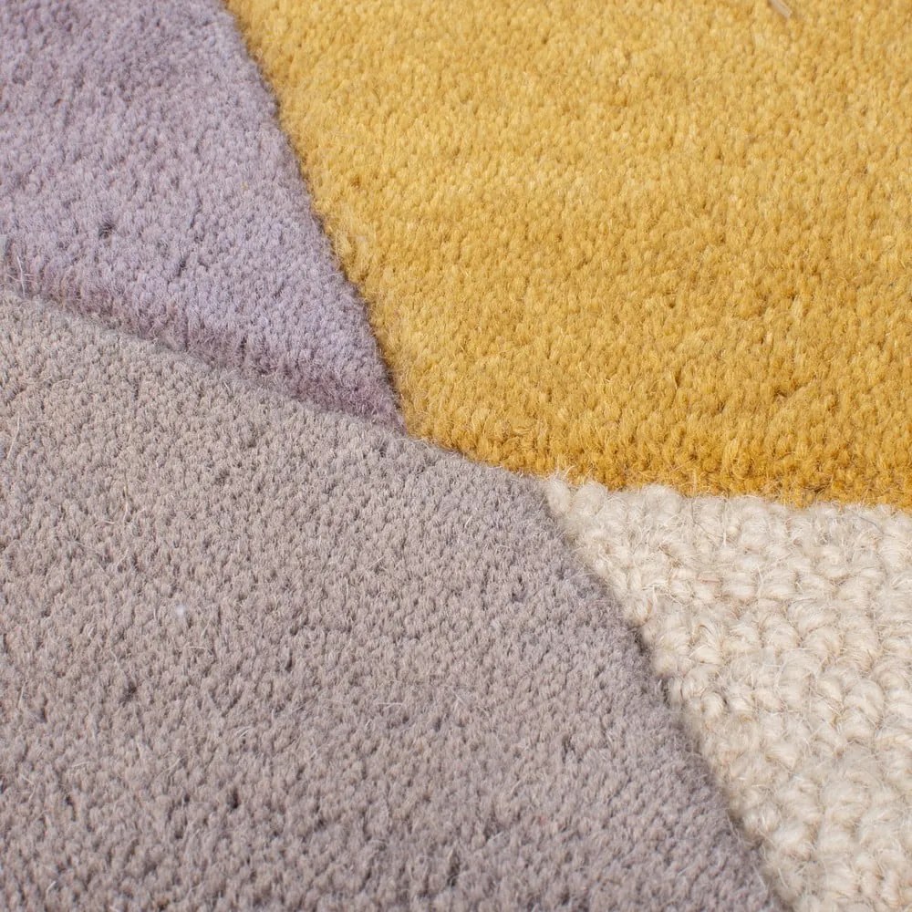Wełniany okrągły dywan tkany ręcznie ø 160 cm Glow Multi – Flair Rugs