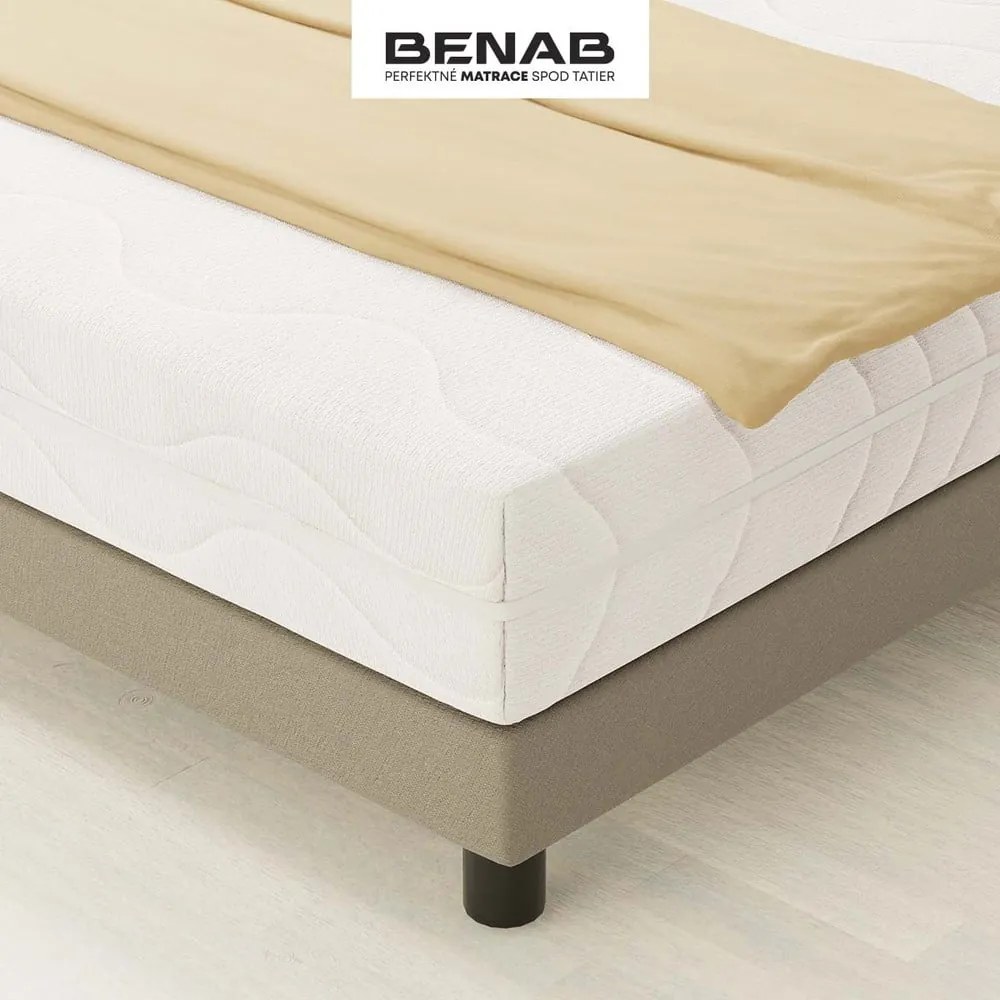 Twardy/średnio twardy piankowy materac dwustronny 140x200 cm Pure Support – BENAB