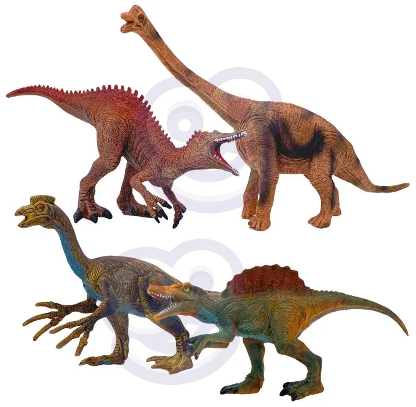 Woopie zestaw figurki dinozaury xl + mata