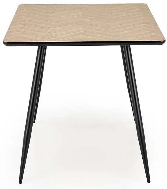 Prostokątny stół w stylu modern retro 120x80 - Sado