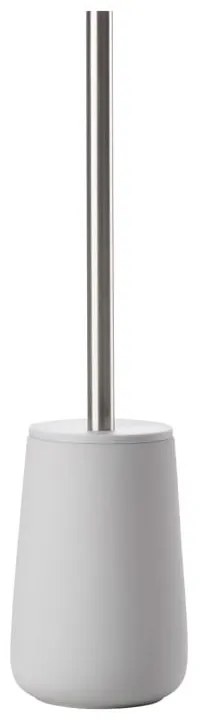 Jasnoszara porcelanowa szczotka do WC Nova – Zone