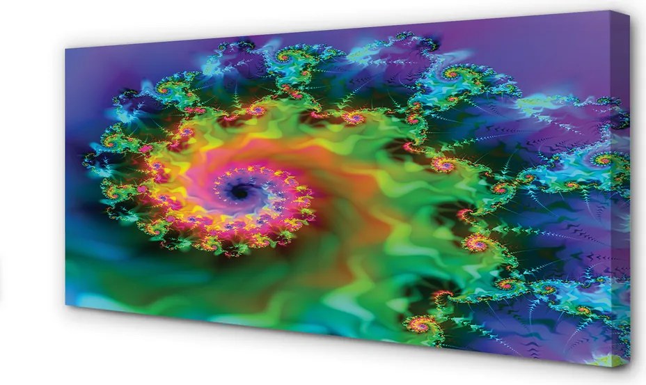 Duży obraz na płótnie Złożone Wzory Fraktalne