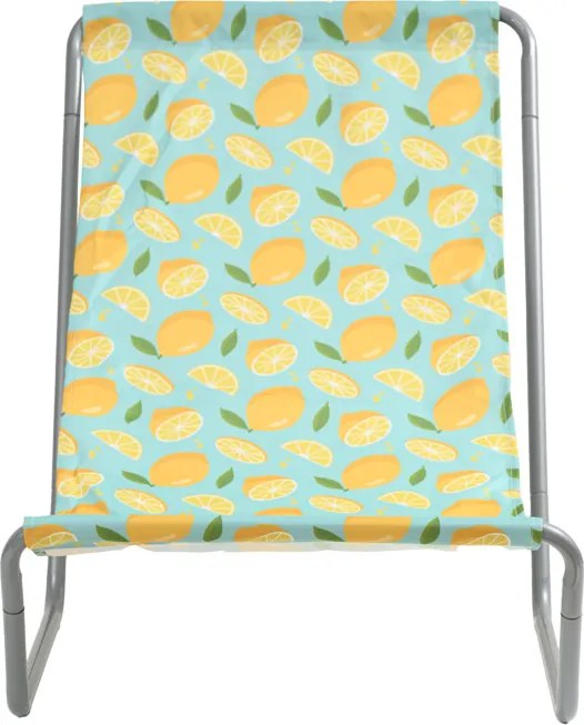 Składany leżak plażowy SAND LEMON, kolorowy
