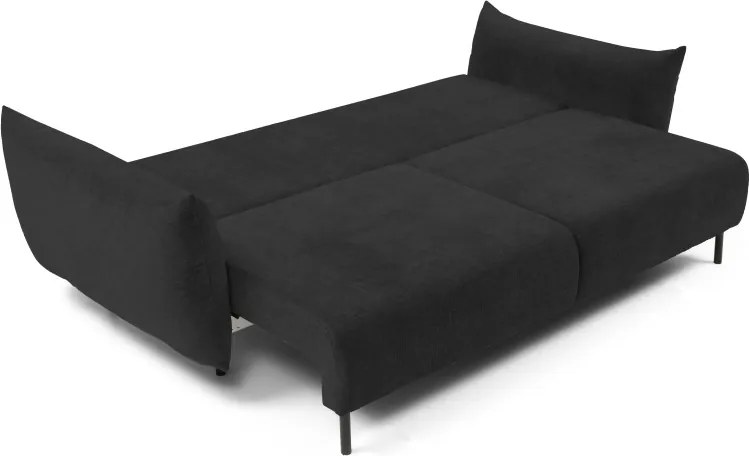 Sofa ADEL z funkcja spania i pojemnikiem CIEMNY GRAFIT OVER THE HORIZON 99