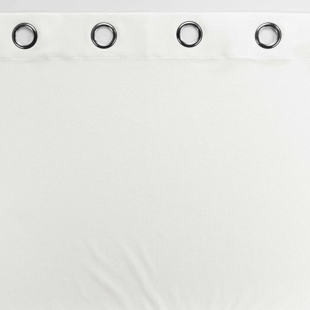 Biała aksamitna zasłona 140x260 cm Velouriane – douceur d'intérieur