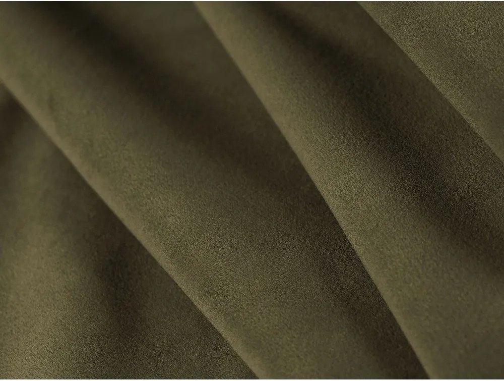 Zielone tapicerowane łóżko dwuosobowe ze schowkiem i stelażem 140x200 cm Eric – Micadoni