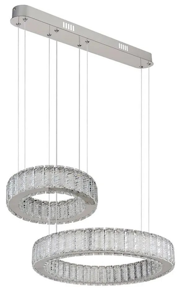 Globo 67162-80 - LED ściemnialny żyrandol na linkę MUCKY 80W/230V 2700-6000K + D