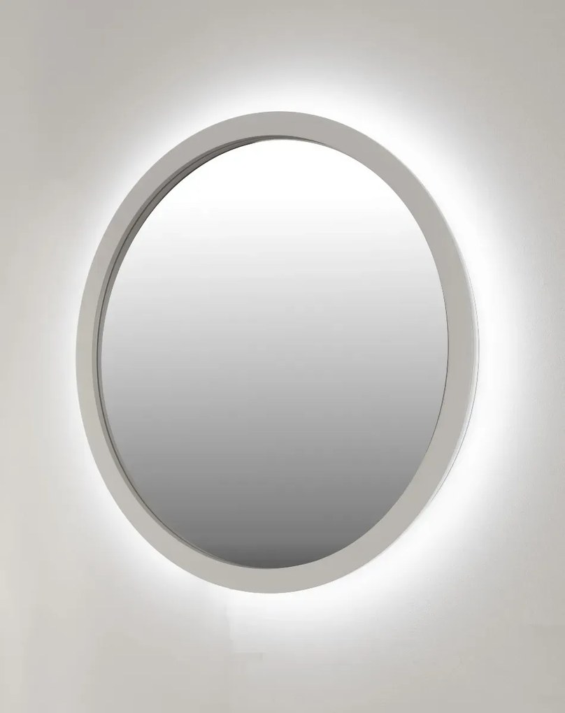 Lustro łazienkowe ZIRCON STANDARD 80 z oświetleniem LED BALTICA DESIGN
