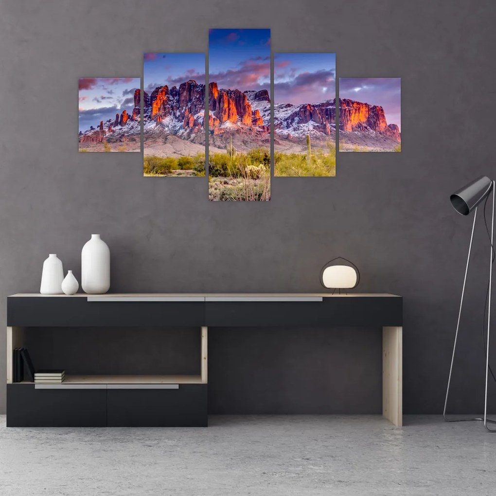 Obraz - Góry w Arizonie (125x70 cm)