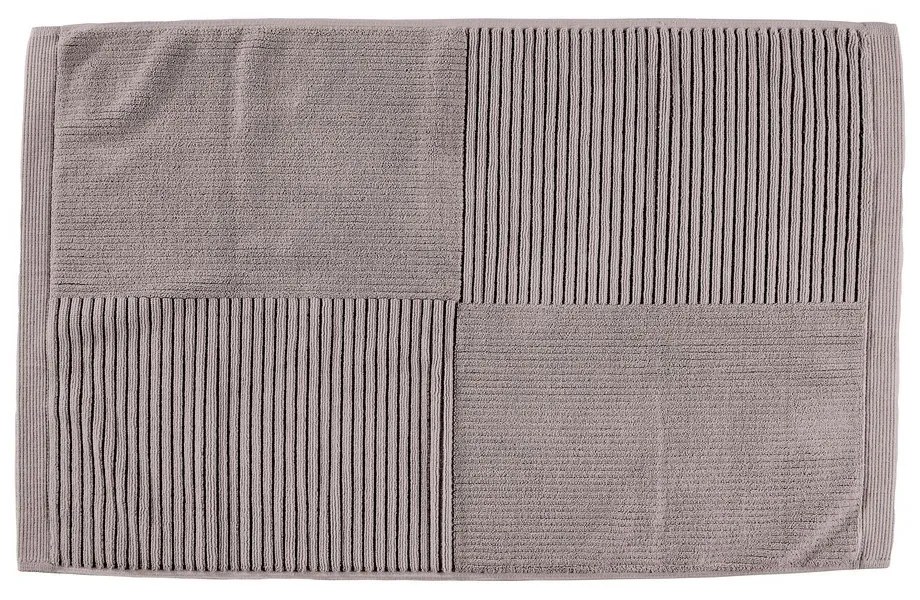 Szarobeżowy dywanik łazienkowy 50x80 cm Classic – Zone