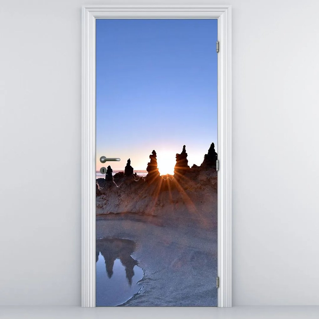 Fototapeta na drzwi - Piaskowa sceneria (95x205cm)