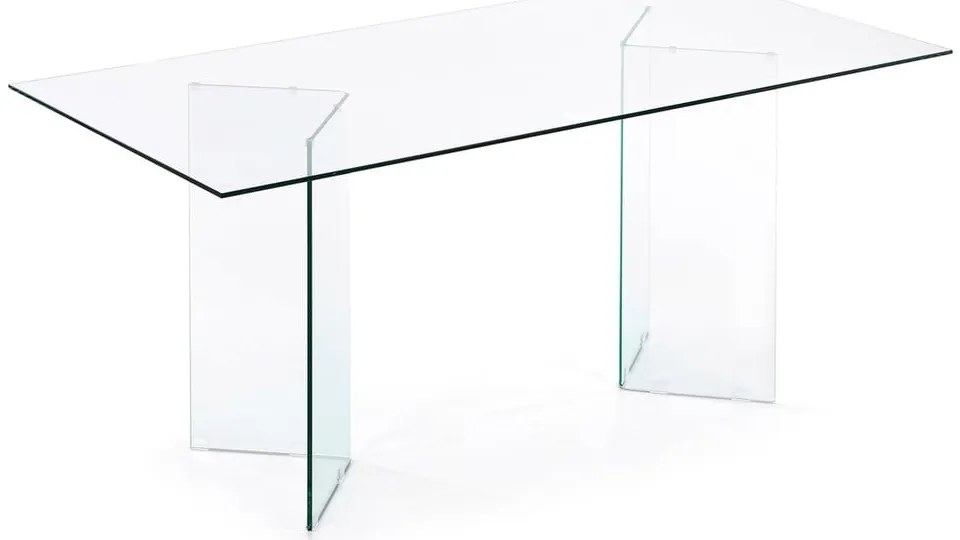 Szklany stół 90x180 cm Burano – Kave Home