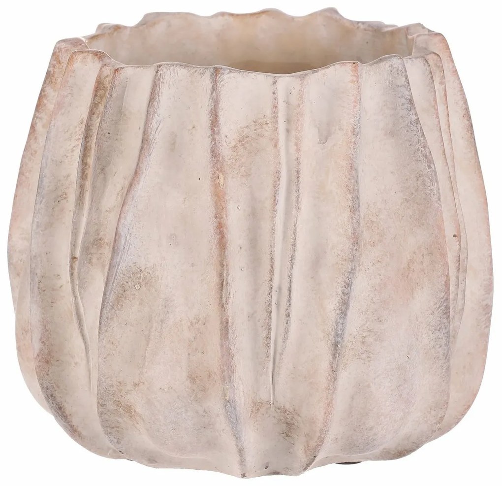 Betonowa osłonka na doniczkę M1, beżowy, 22 x 18 cm, 22 cm