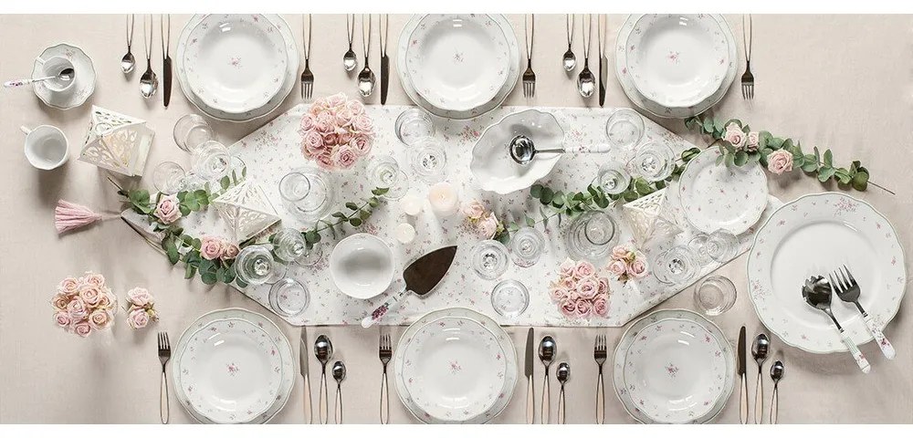 Białe porcelanowe filiżanki zestaw 2 szt. na espresso 90 ml Nonna Rosa – Brandani