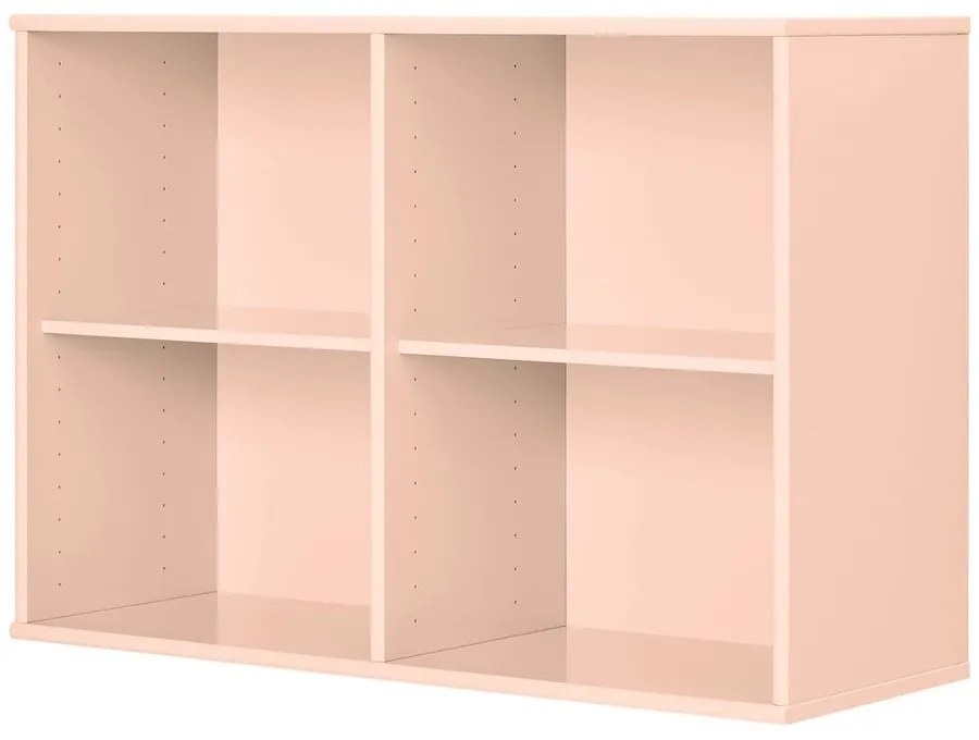 Jasnoróżowy regał wiszący 89x61x32,5 cm Mistral – Hammel Furniture