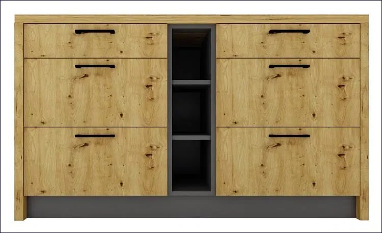 Wyspa kuchenna dąb artisan K5-S48