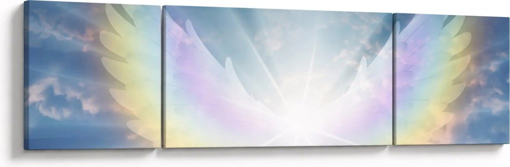 Obraz - Anielska aura (170x50 cm)