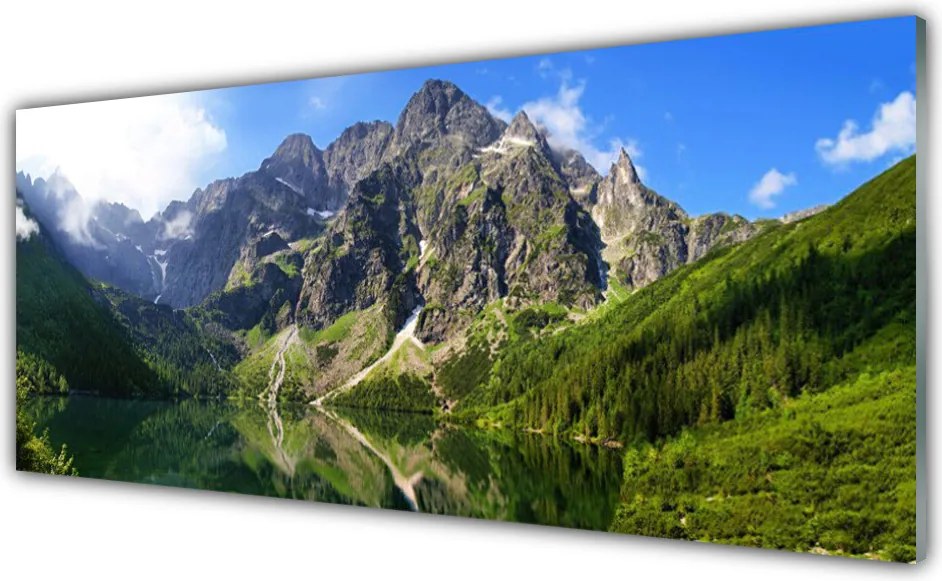 Panel Szklany Majestat Tatr: Morskie Oko