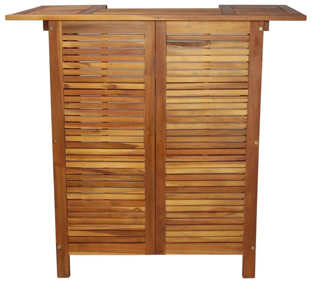 Drewniany barowy stolik ogrodowy S8-P45