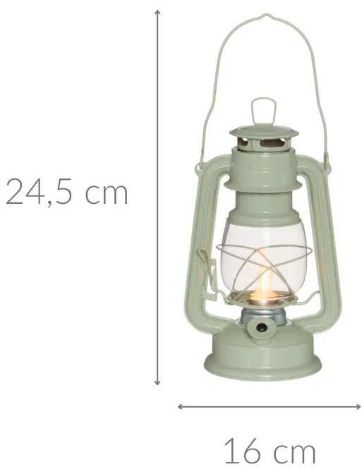 Lampa sztormowa LED, 24,5 cm