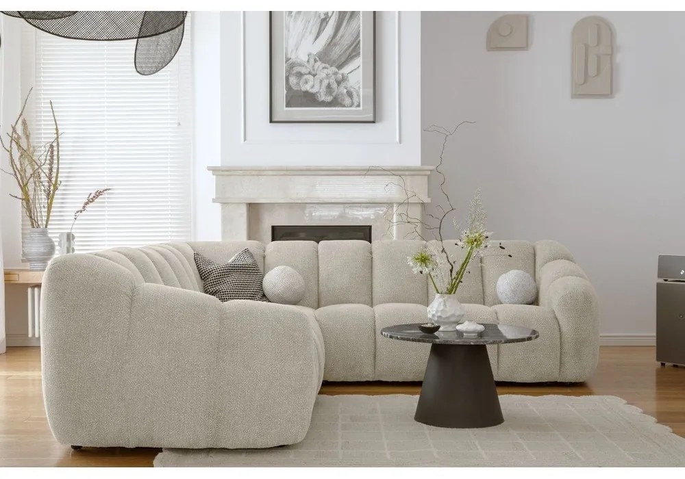 Beżowy narożnik Shell – Miuform