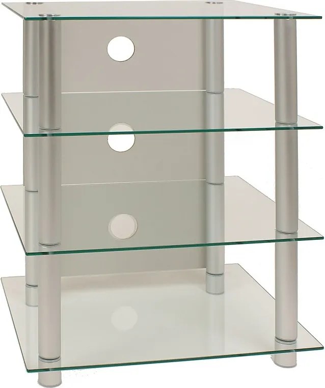 Stojak na meble Hifi Alu Glass Phono Blados