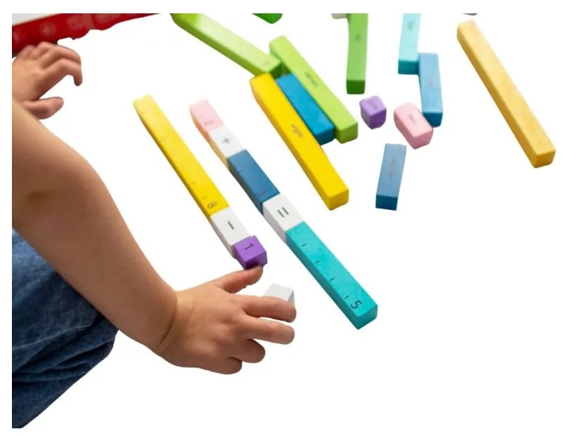 Tooky toy drewniana tablica matematyczna nauka liczenia liczydło