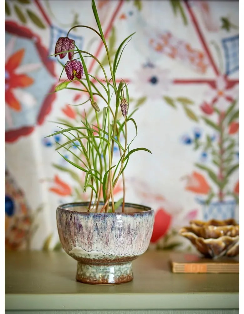 Kamionkowa osłonka na doniczkę ø 14 cm Luella – Bloomingville