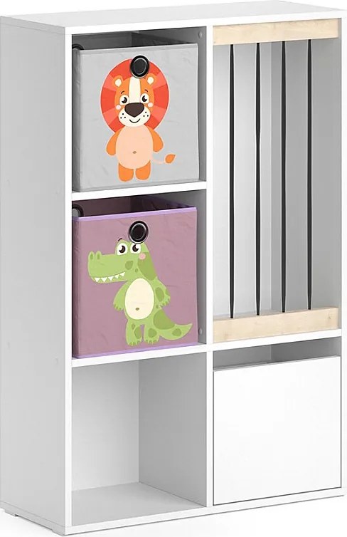 Półka dla dzieci biały 29.2x72x107.8 luigi