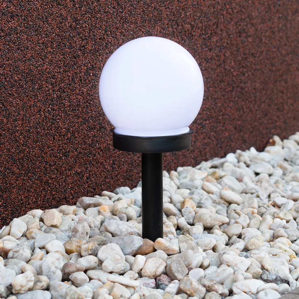Lampka ogrodowa solarna kulka