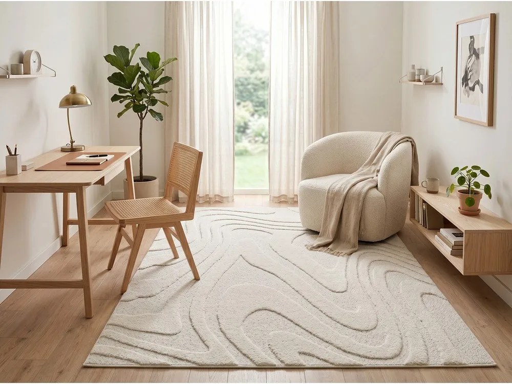 Kremowy dywan 160x230 cm Dune – ESTE
