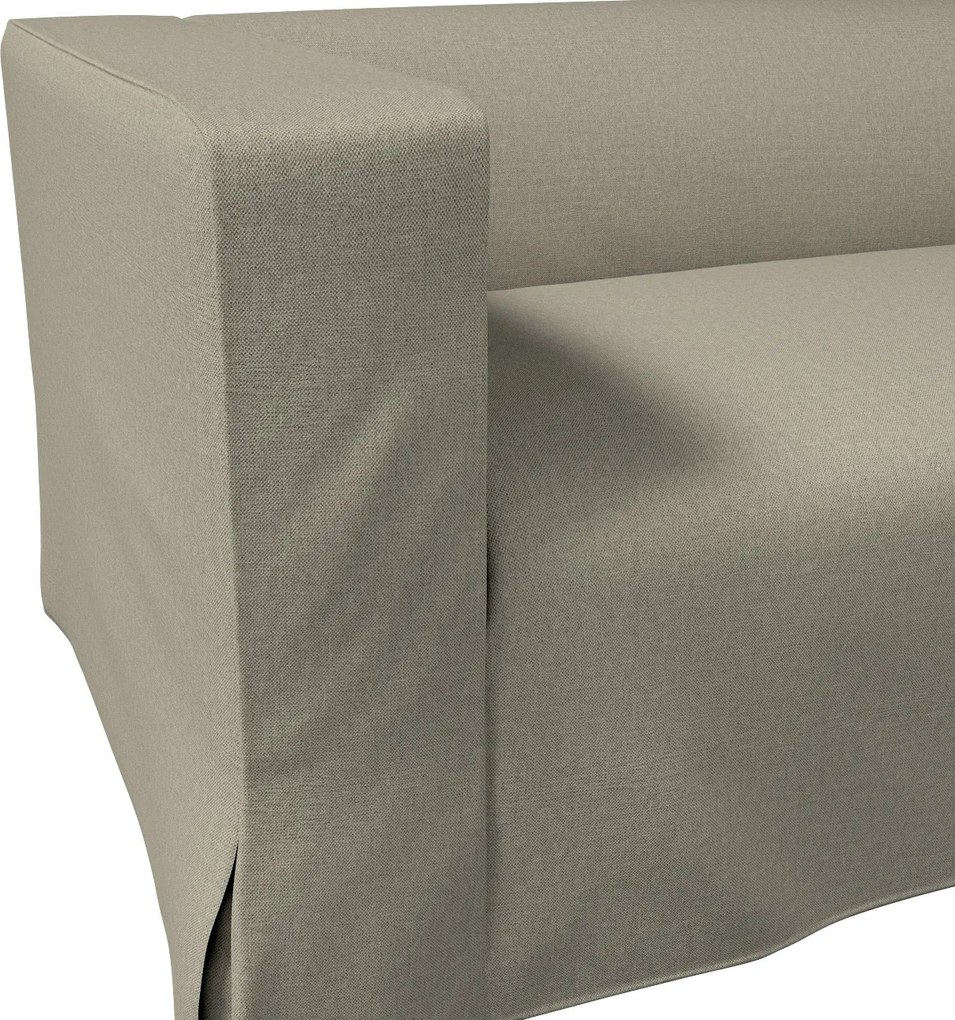 Pokrowiec na sofę Klippan 2-osobową długi z kontrafałdami