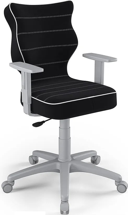 Młodzieżowe krzesło do biurka Duo Grey rozmiar 6 (159-188 cm)