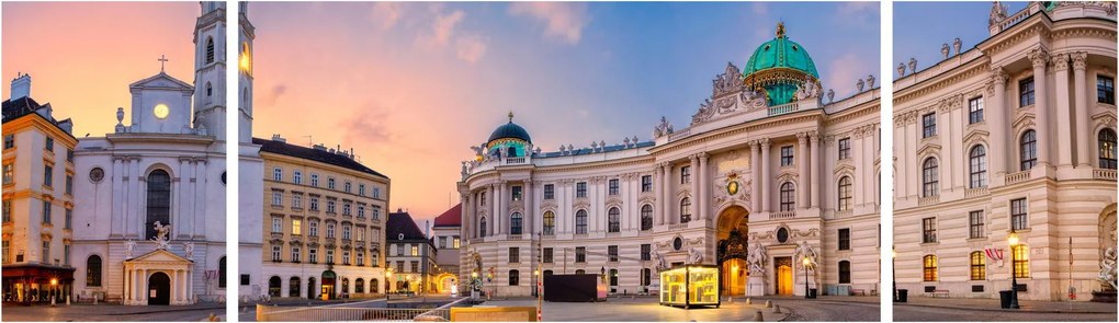 Obraz - Austria, Wiedeń (170x50 cm)